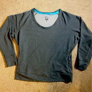 Nike sweatshirt. Size Medium. EUC. Gray.